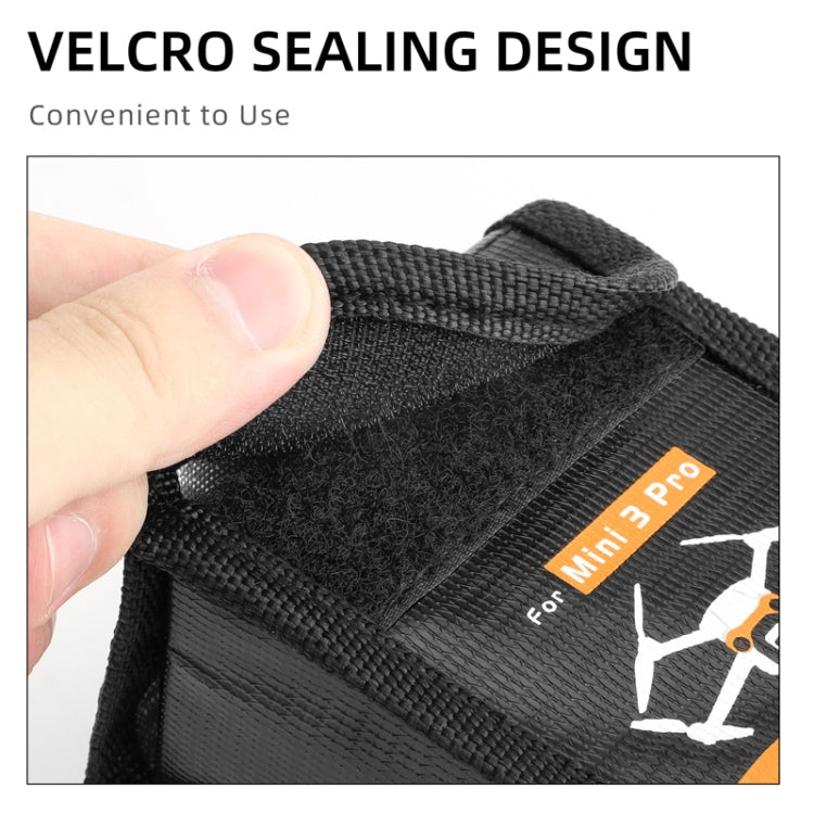 Sunnylife  Battery Explosion-proof Bag Storage Bag for DJI Mini 3 Pro,Size: Can Hold 1 Battery - Carry Cases & Bags by Sunnylife | Online Shopping South Africa | PMC TechLife | Buy Now Pay Later Mobicred