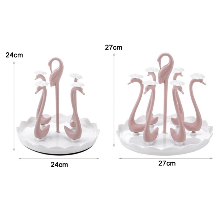 Home Portable Drainer Cup Holder With Rotatable Tray, Specification: Four Cups(Purple) - Shelf by PMC TechLife | Online Shopping South Africa | PMC TechLife | Buy Now Pay Later Mobicred