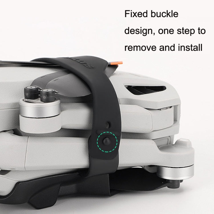 Sunnylife MM3-SJ398 For Mini 3 Pro Propeller Blade Retainer Chassis Cover(Black) - free shipping - PMC TechLife - Order now!