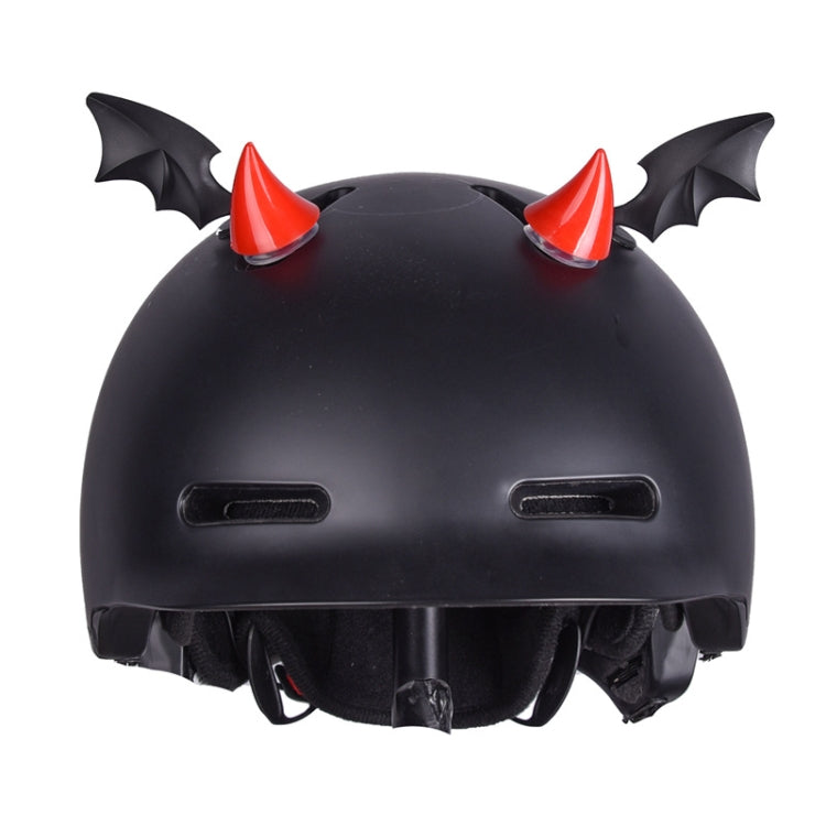 2pcs /Pair Motorcycle Helmet Devil Sucker Decoration, Style: Small Horns (Orange) - free shipping - PMC TechLife - Order now!