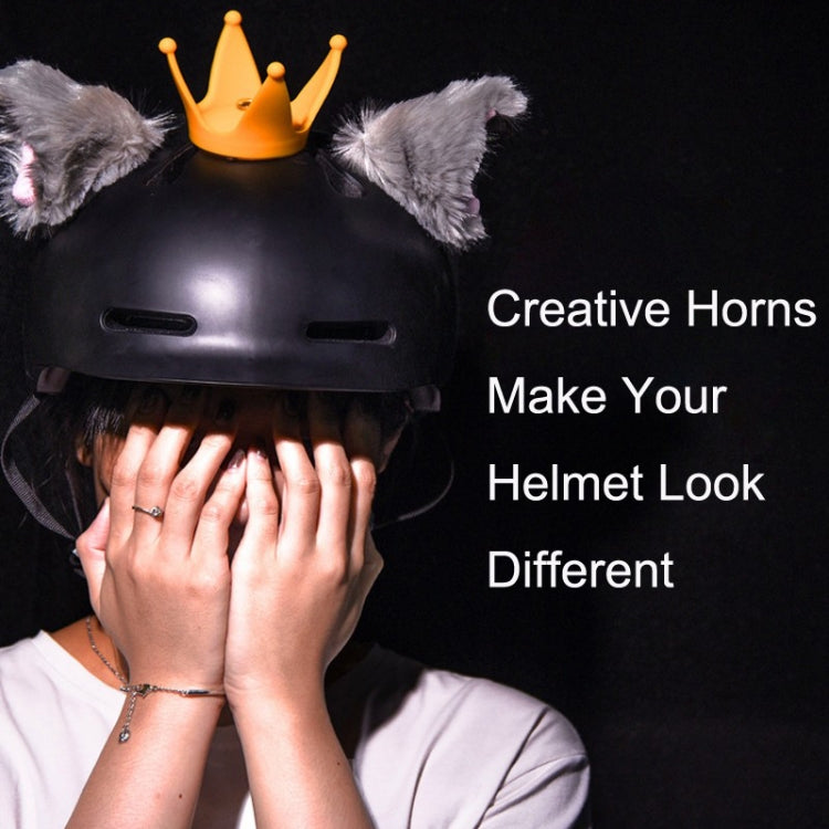 4PCS Motorcycle Plush Ear Helmet Decoration(Pink) - Ornamental Parts by PMC TechLife | Online Shopping South Africa | PMC TechLife | Buy Now Pay Later Mobicred