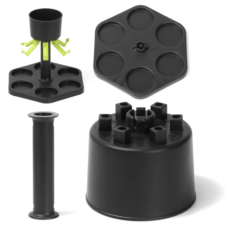 Bar Party 6 Cups Wine Dispenser Wine Pourer Drink Dispenser(6 Cups+Holder) - Drinking Tools by PMC TechLife | Online Shopping South Africa | PMC TechLife