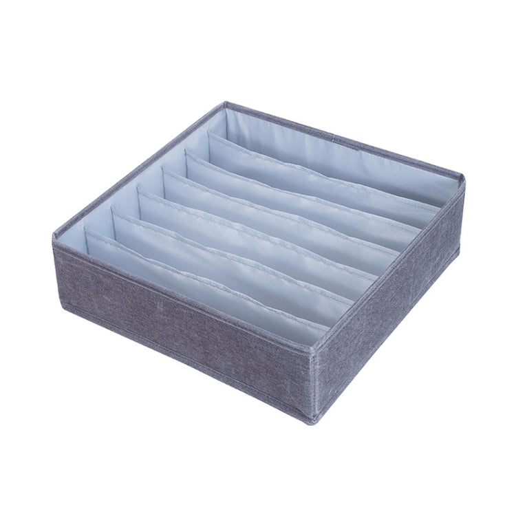 Foldable Drawer Clothes Storage Box, Spec: 7 Grids (Gray) - Storage Boxes by PMC TechLife | Online Shopping South Africa | PMC TechLife