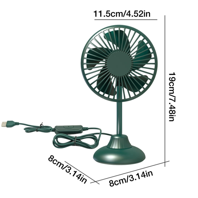 F502 Mini Hose Small Fan Car USB Fan(Black) - Heating & Fans by PMC TechLife | Online Shopping South Africa | PMC TechLife | Buy Now Pay Later Mobicred