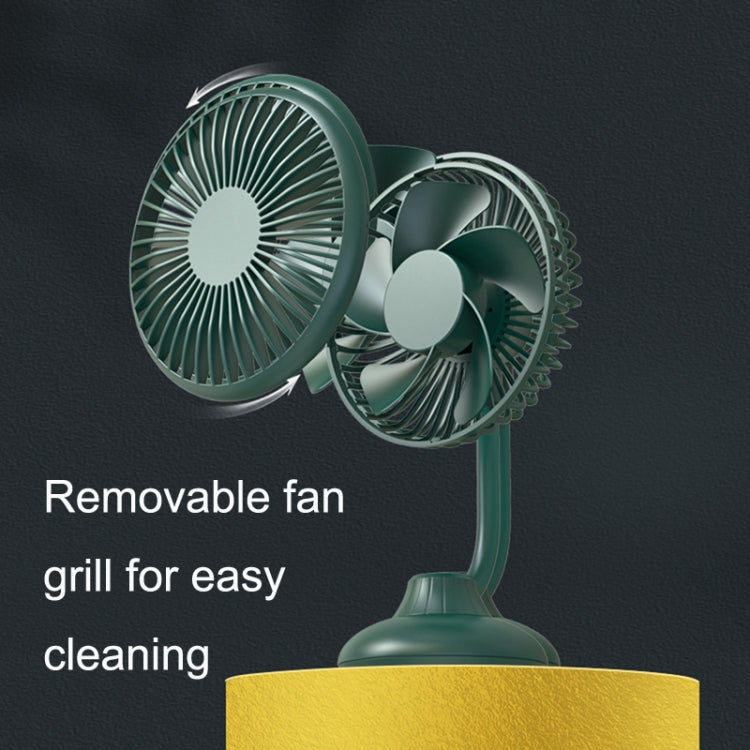 F502 Mini Hose Small Fan Car USB Fan(Black) - Heating & Fans by PMC TechLife | Online Shopping South Africa | PMC TechLife | Buy Now Pay Later Mobicred