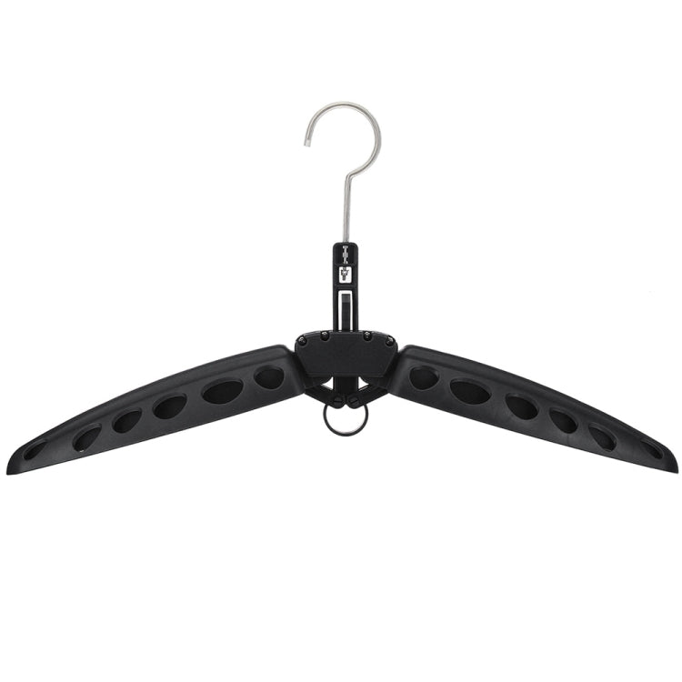 Wetsuit Hanger Thickened Multifunctional Folding Drying Rack(Black) - Shelf & Hooks by PMC TechLife | Online Shopping South Africa | PMC TechLife