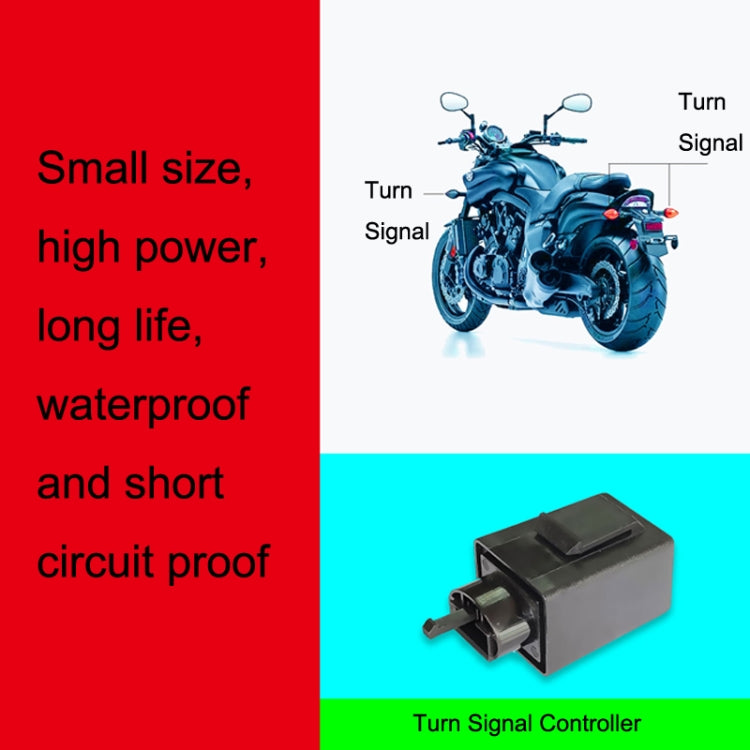 3PCS Motorcycle Flasher Turn Signal Controller - Turn Signal by PMC TechLife | Online Shopping South Africa | PMC TechLife | Buy Now Pay Later Mobicred