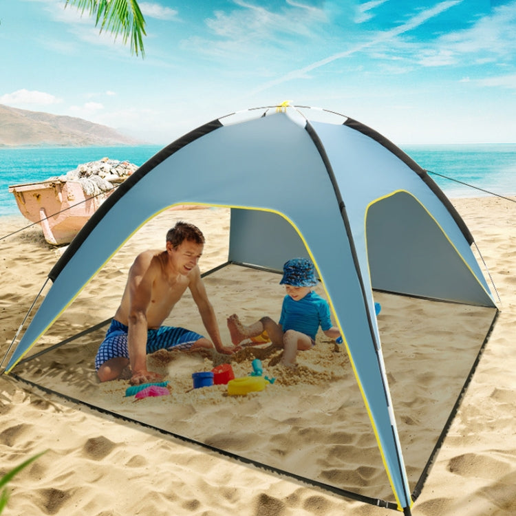 3 Sides Ventilated Spacious Outdoor Big Tent Sunscreen Rainproof Tent,Style: Detachable Base Fabric - Tents & Accessories by PMC TechLife | Online Shopping South Africa | PMC TechLife