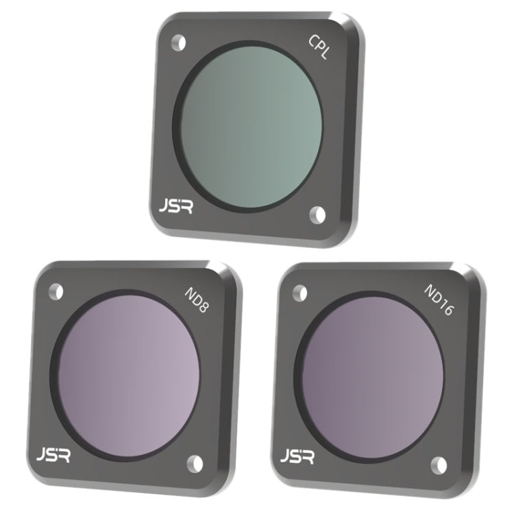 JUNESTAR Action Camera Filters For DJI Action 2,Style: CS-3IN1 - free shipping - PMC TechLife - Order now!