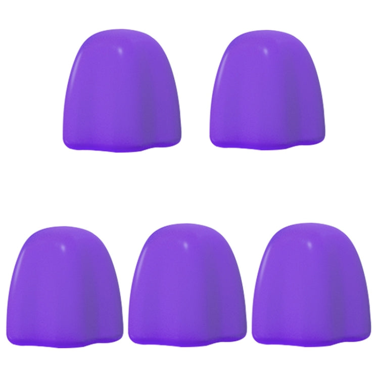5 PCS Manual Silicone Self-Sealing Toothpaste Cap Aid(Purple) - Toothpaste Squeezing Device by PMc TechLife | Online Shopping South Africa | PMc TechLife | Buy Now Pay Later Mobicred