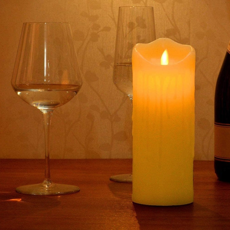 LED Electronic Candle Lights Halloween Christmas Decoration Props, Size: 7.5x10cm(Plastic Tears Candle Lights) - Christmas Decoration Lamps by PMc TechLife | Online Shopping South Africa | PMc TechLife | Buy Now Pay Later Mobicred