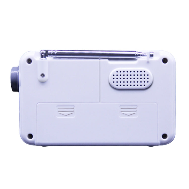 SY-8801 Portable Retro Radio HD LCD Screen Weight Bass Short Wave Radio(White) - Radio Player by PMC TechLife | Online Shopping South Africa | PMC TechLife | Buy Now Pay Later Mobicred