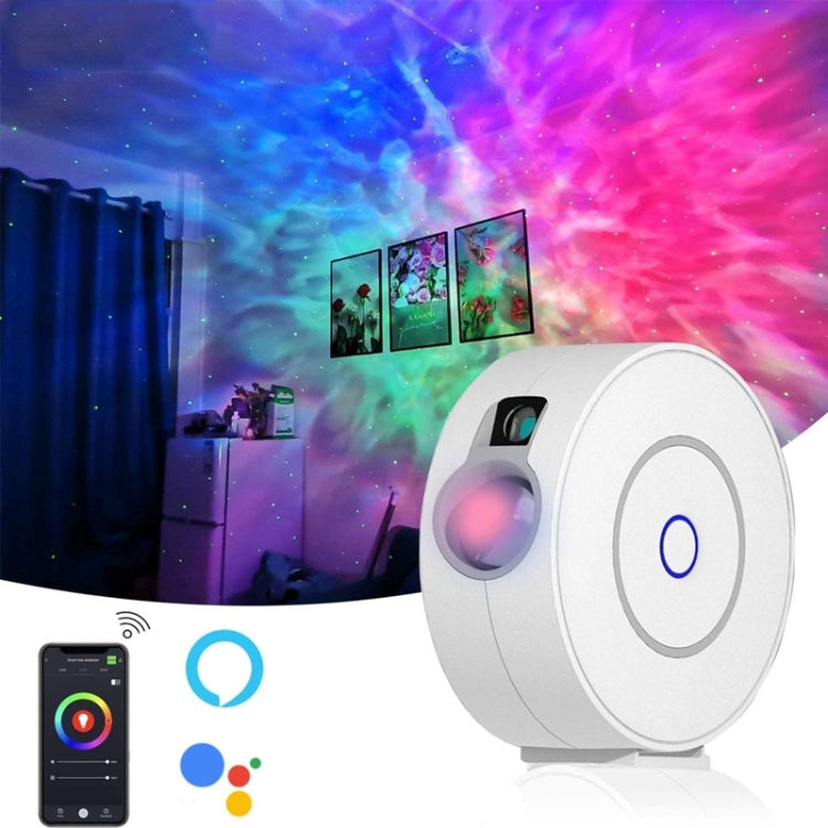 WiFi Graffiti Smart Circular Star Projection Light Home Theater Atmosphere Light(AU Plug) - free shipping - PMc TechLife - Order now!