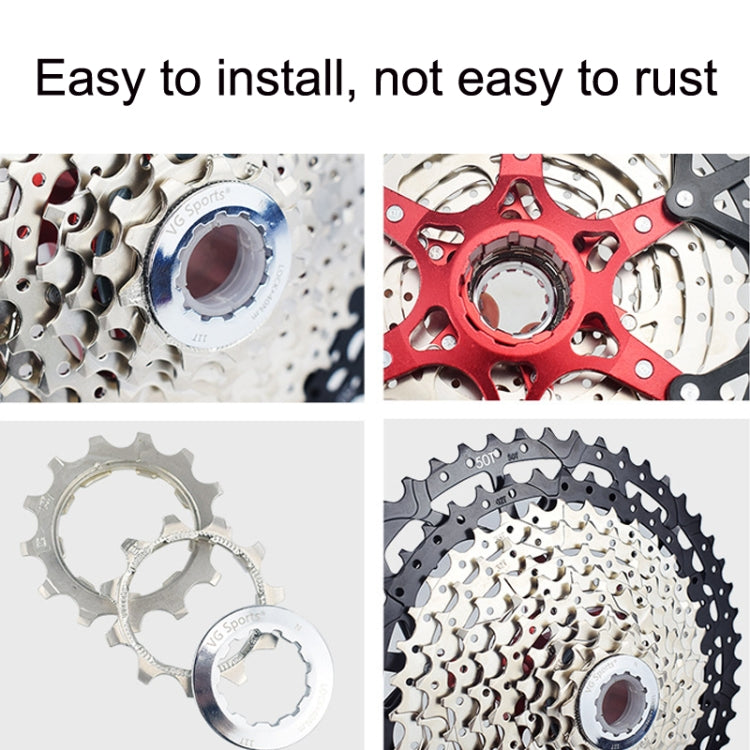 VG Sports Split Mountain Bike Lightweight Cassette Flywheel, Style: 11 Speed 46T (Silver) - free shipping - PMc TechLife - Order now!
