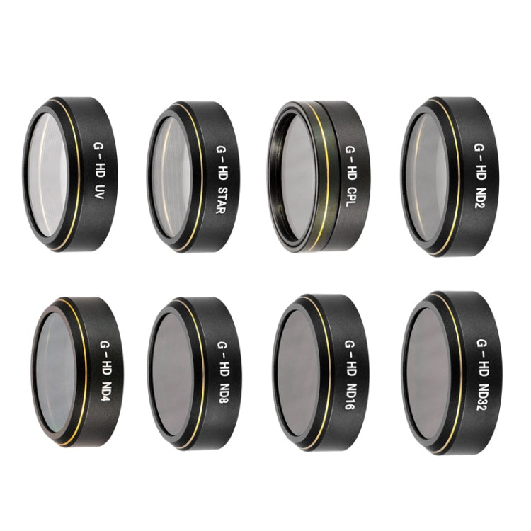 JSR G-HD Lens Filter for DJI Phantom 4 ADVANCED/Pro+,Model: UV+CPL+ND4+ND8+ND16+ND32 - free shipping - PMC TechLife - Order now!