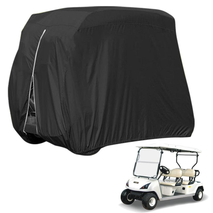 210D Oxford Cloth Golf Cart Cover Scooter Kart Dust Cover, Specification: 242 x 122 x 168 cm(Black) - Dust Covers by PMC TechLife | Online Shopping South Africa | PMC TechLife