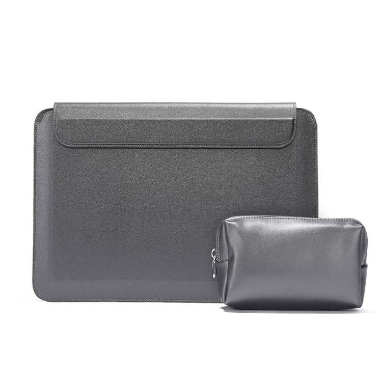 HL0066-005 Multifunctional Stand Laptop Bag, Size: 13.3-14 inches(Gray with Power Bag) - 14.1 inch by PMC Jewellery | Online Shopping South Africa | PMC Jewellery | Buy Now Pay Later Mobicred