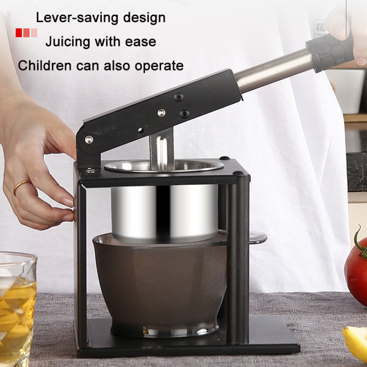 Household Manual Squeeze Fruit And Vegetable Juicer(Black) - Stirrer & Squeezer by PMC TechLife | Online Shopping South Africa | PMC TechLife | Buy Now Pay Later Mobicred