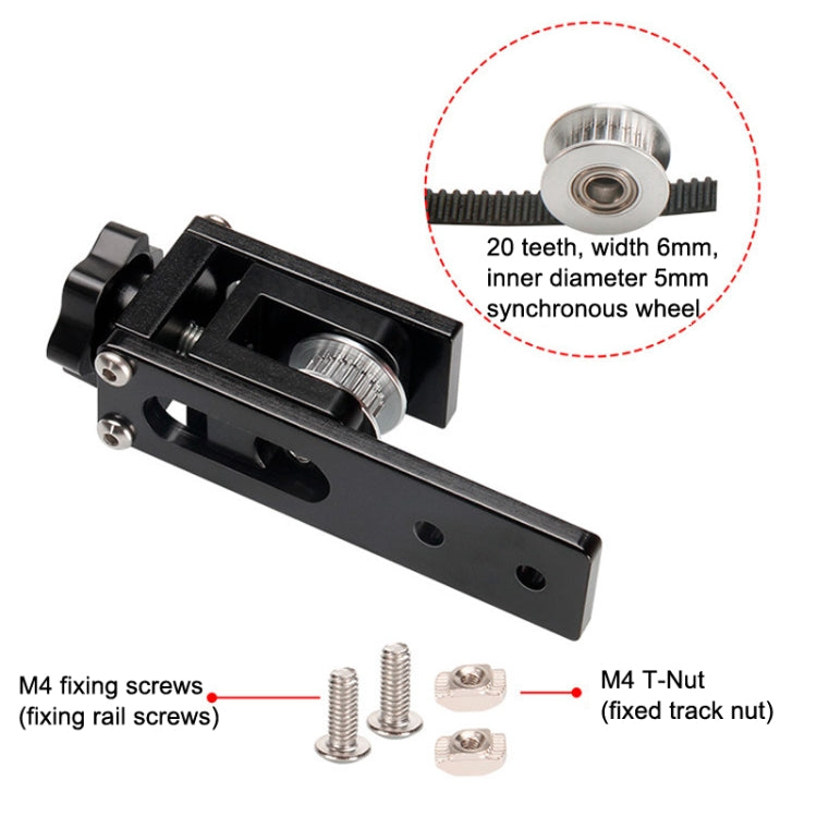 3D Printer Accessories Synchronize Band Stretching Adjustment Fixed Tight Device(Silver) - Parts by PMC TechLife | Online Shopping South Africa | PMC TechLife | Buy Now Pay Later Mobicred