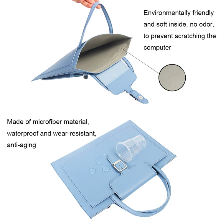 S176 Portable Waterproof Laptop Bag with Power Pack, Size: 14 inches(Goose Yellow) - 14.1 inch by PMC Jewellery | Online Shopping South Africa | PMC Jewellery | Buy Now Pay Later Mobicred