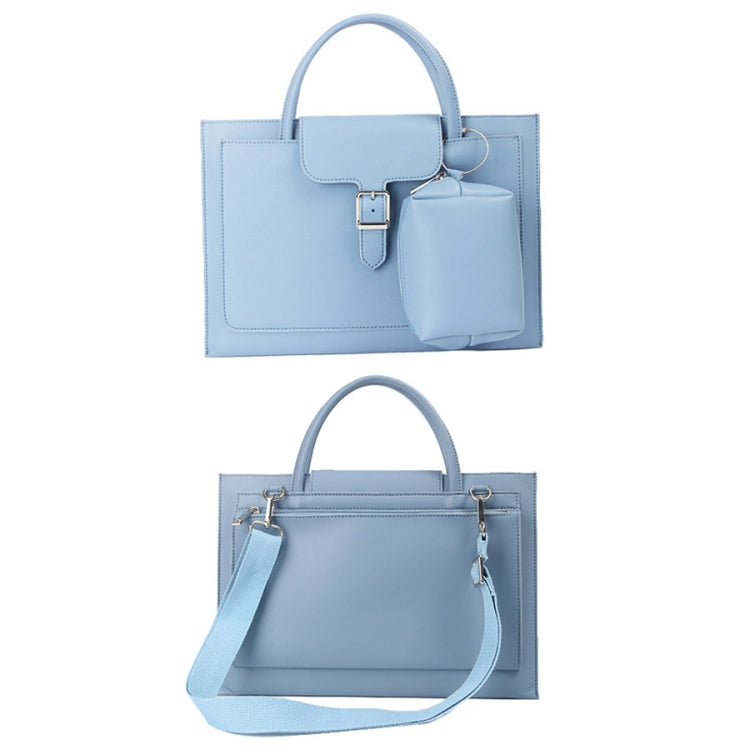 S176 Portable Waterproof Laptop Bag with Power Pack, Size: 15 inches(Light Grey) - 15 inch by PMC Jewellery | Online Shopping South Africa | PMC Jewellery | Buy Now Pay Later Mobicred