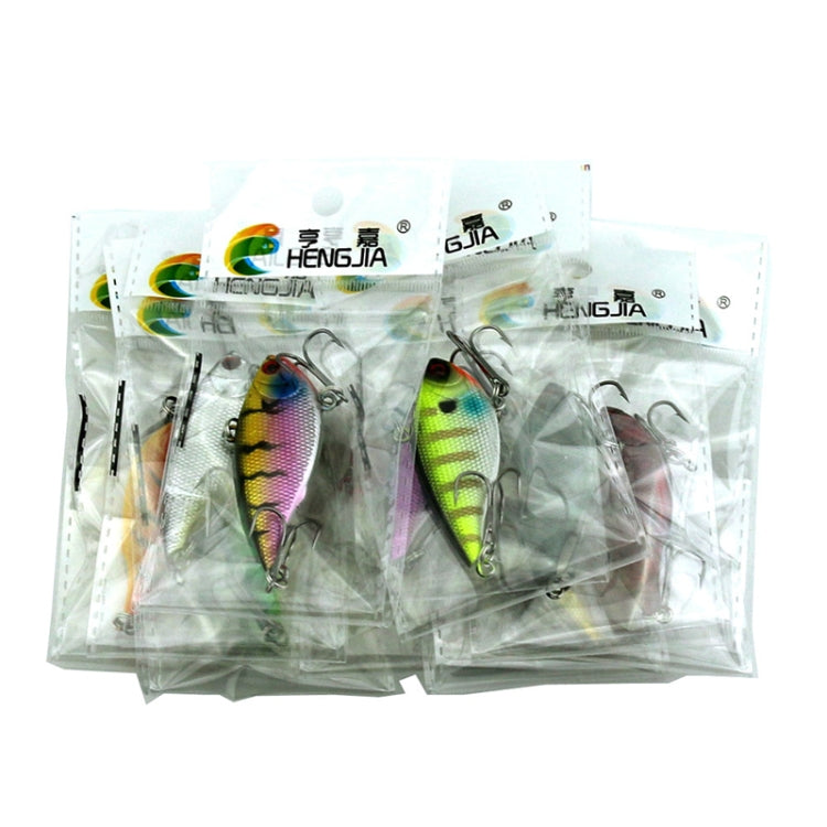 HENGJIA VI022 10g 6cm Plastic VIB Lure Hard Bait With Sound Beads(5) - Fishing Lures by HENGJIA | Online Shopping South Africa | PMC TechLife | Buy Now Pay Later Mobicred