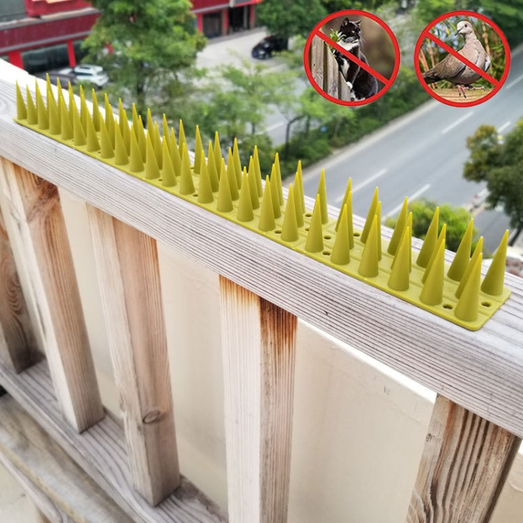 Plastic Bird Repellent Thorns Fence Anti-climb Nails(Grass Green) - Outdoor Insect Repellent by PMC TechLife | Online Shopping South Africa | PMC TechLife | Buy Now Pay Later Mobicred