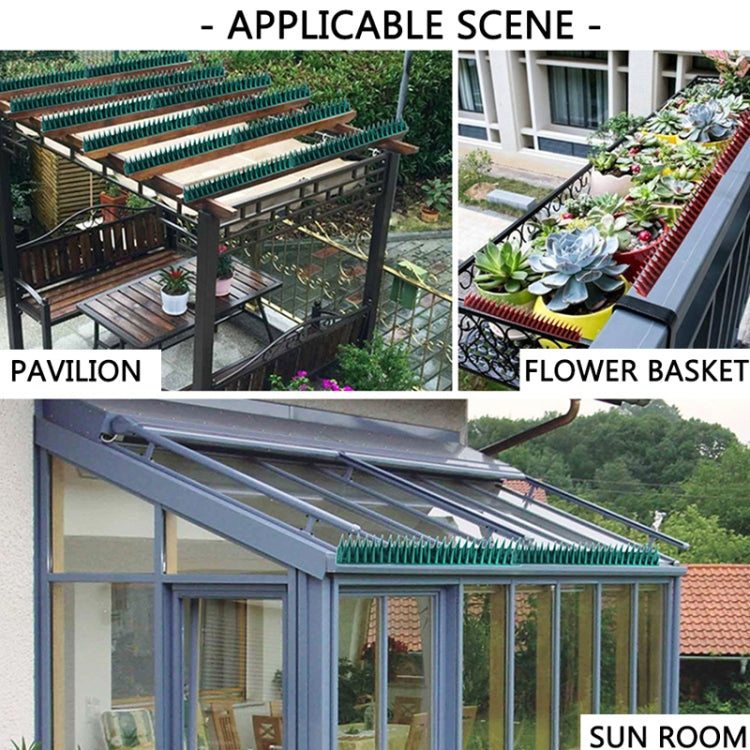 Plastic Bird Repellent Thorns Fence Anti-climb Nails(White) - Outdoor Insect Repellent by PMC TechLife | Online Shopping South Africa | PMC TechLife | Buy Now Pay Later Mobicred