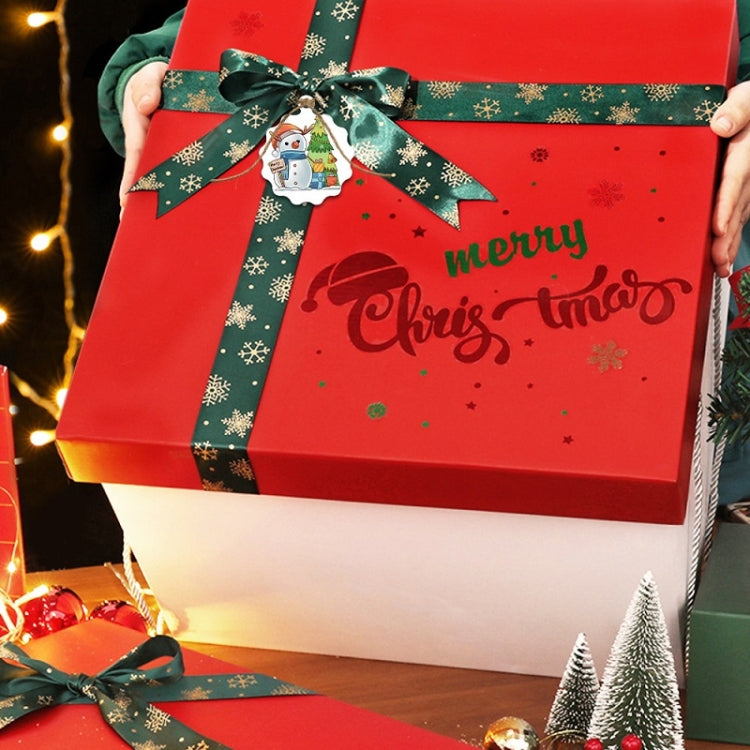 100pcs / Pack Christmas Kraft Paper Tag Gift Wrap Card Set(L-30) - Gift Bags & Wrapping Supplies by PMC TechLife | Online Shopping South Africa | PMC TechLife