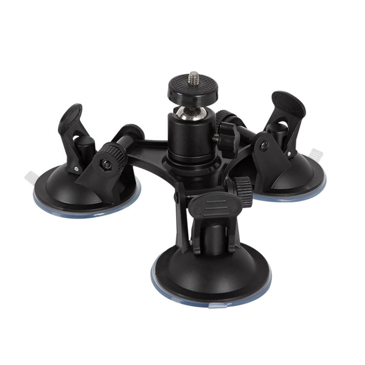 Car General Purpose Vehicle Bracket Suction Cup Fixed Glass Video Shooting Base, Shape: Suction Cup+PTZ - Holder by PMC TechLife | Online Shopping South Africa | PMC TechLife | Buy Now Pay Later Mobicred
