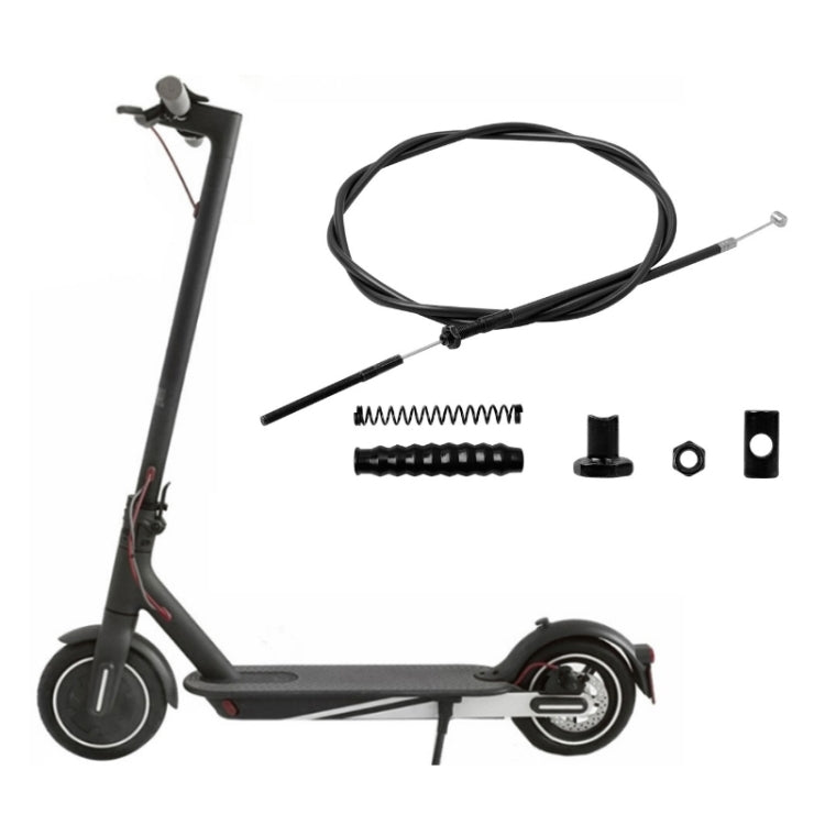 Electric Scooter Brake Cable Set for Ninebot MAX G30(Black) - Accessories & Parts by PMc TechLife | Online Shopping South Africa | PMc TechLife | Buy Now Pay Later Mobicred