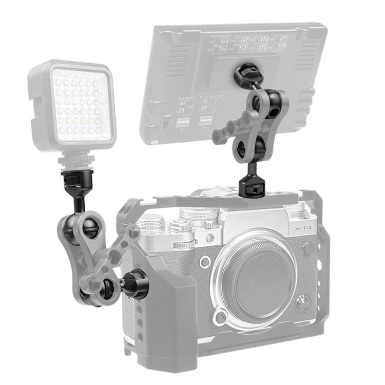 2.5cm Ball Head Clip for Action Camera Underwater Video Camera Light Diving Joint(Titanium) - Connection Mount by PMC TechLife | Online Shopping South Africa | PMC TechLife | Buy Now Pay Later Mobicred