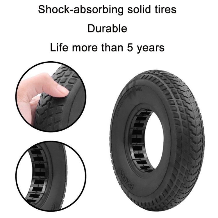 8 inch Hollow Solid Rubber Tire For Xiaomi Scooter, Color: Black - Accessories & Parts by PMc TechLife | Online Shopping South Africa | PMc TechLife | Buy Now Pay Later Mobicred