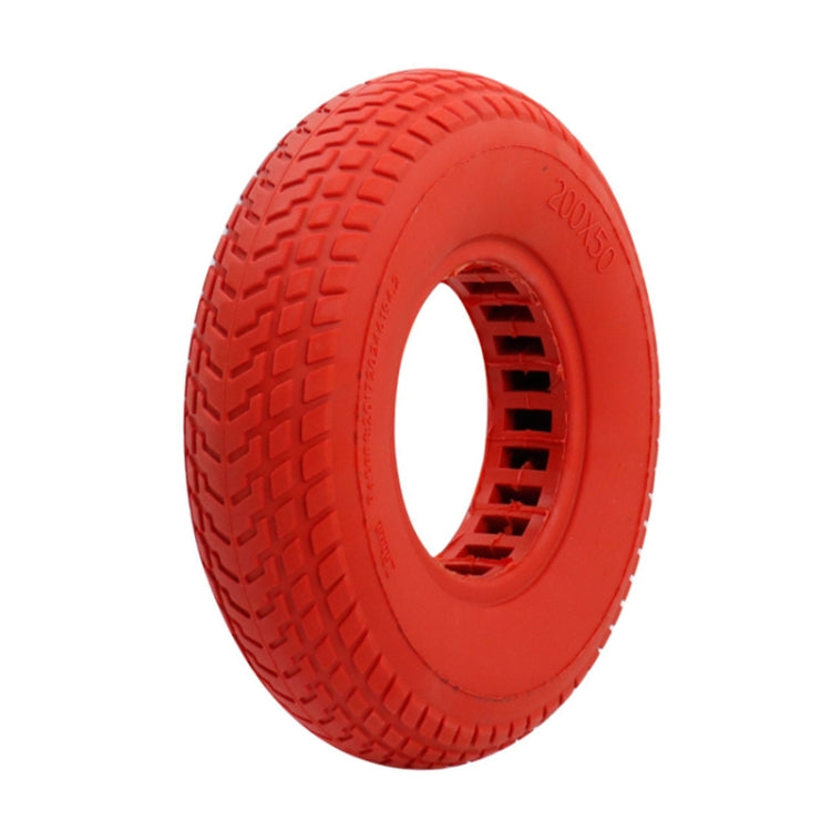8 inch Hollow Solid Rubber Tire For Xiaomi Scooter, Color: Red - Accessories & Parts by PMc TechLife | Online Shopping South Africa | PMc TechLife | Buy Now Pay Later Mobicred