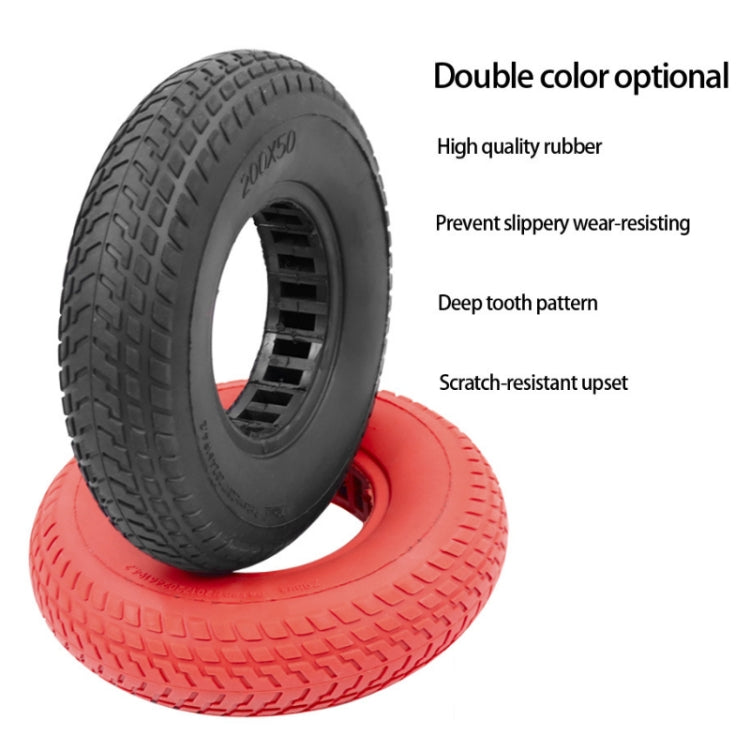 8 inch Hollow Solid Rubber Tire For Xiaomi Scooter, Color: Red - Accessories & Parts by PMc TechLife | Online Shopping South Africa | PMc TechLife | Buy Now Pay Later Mobicred