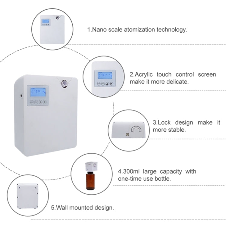Intelligent Remote Mobile Phone Control Automatic Aromatherapy Machine(UK Plug) - free shipping - PMC TechLife - Order now!