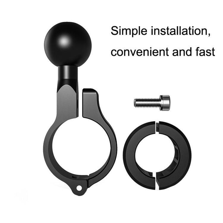 R3 Motorcycle Scooter Mobile Phone Bracket 1 Inch Ball Head Handlebar Fixed Base - Holder by PMC Jewellery | Online Shopping South Africa | PMC Jewellery | Buy Now Pay Later Mobicred