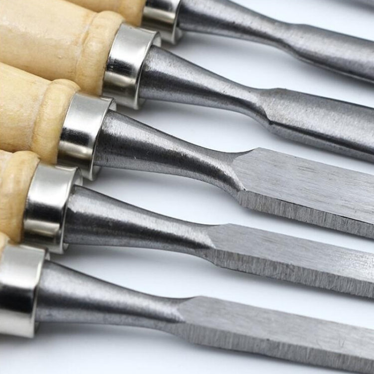 12 PCS / Set Knife Carving Knife Woodworking Chisel Root Carving Wood Carving Tools - Burin &Cutting Knife by PMC TechLife | Online Shopping South Africa | PMC TechLife