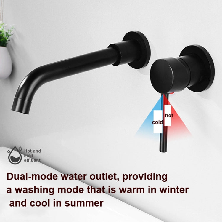 In-wall Hidden Concealed Faucet Hot and Cold Copper Mixing Valve, Specification: Silver Split - free shipping - PMC TechLife - Order now!