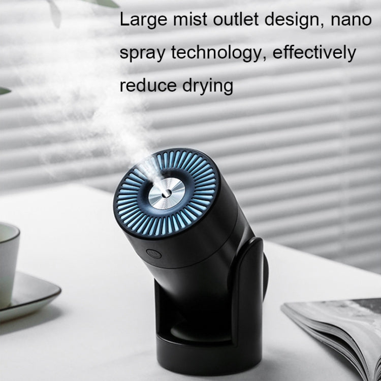 L09 USB Plug-in Rotating Colorful Night Light Humidifier(White) - free shipping - PMC TechLife - Order now!