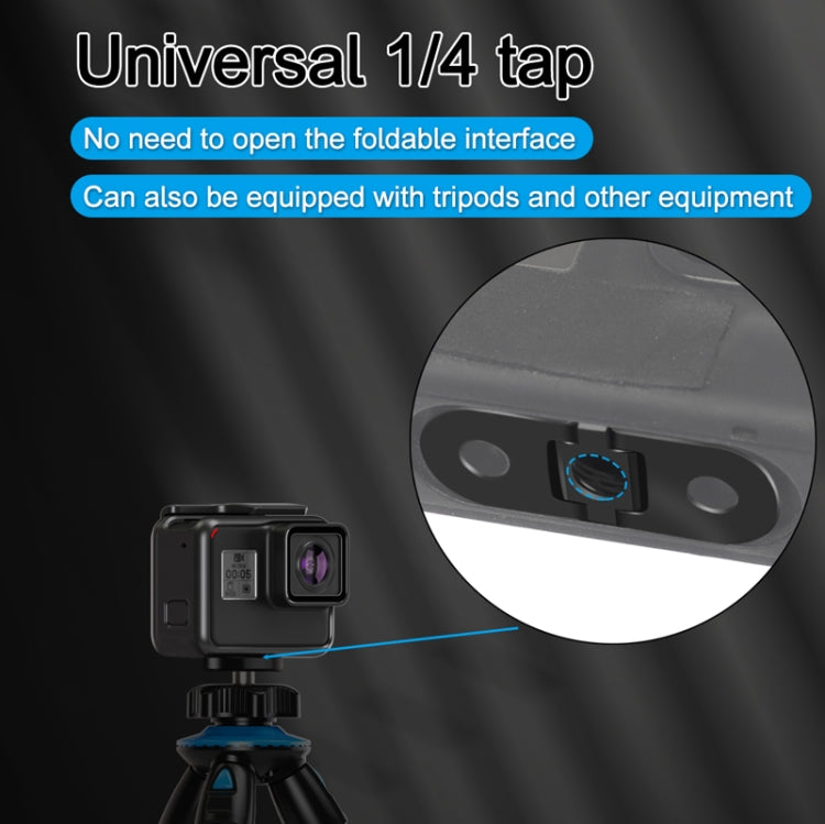 Metal Folding Magnetic Replacement Base for GoPro HERO10 Black / HERO9 Black / HERO8 Black/MAX - Connection Mount by PMC TechLife | Online Shopping South Africa | PMC TechLife