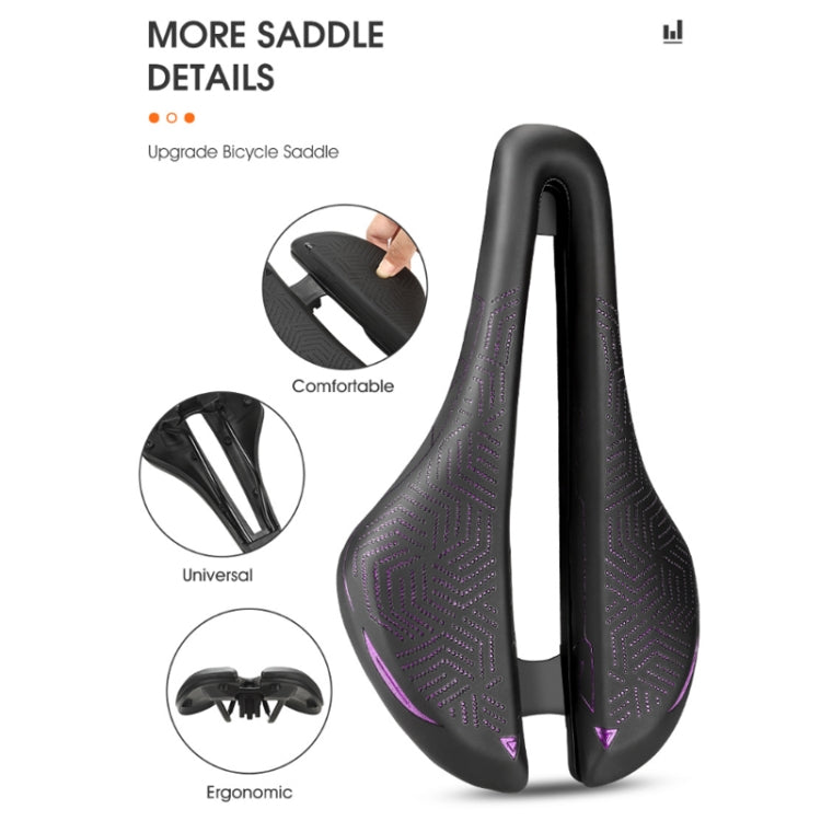 WEST BIKING Hollow Breathable Comfort Bicycle Saddle(Black) - free shipping - PMc TechLife - Order now!
