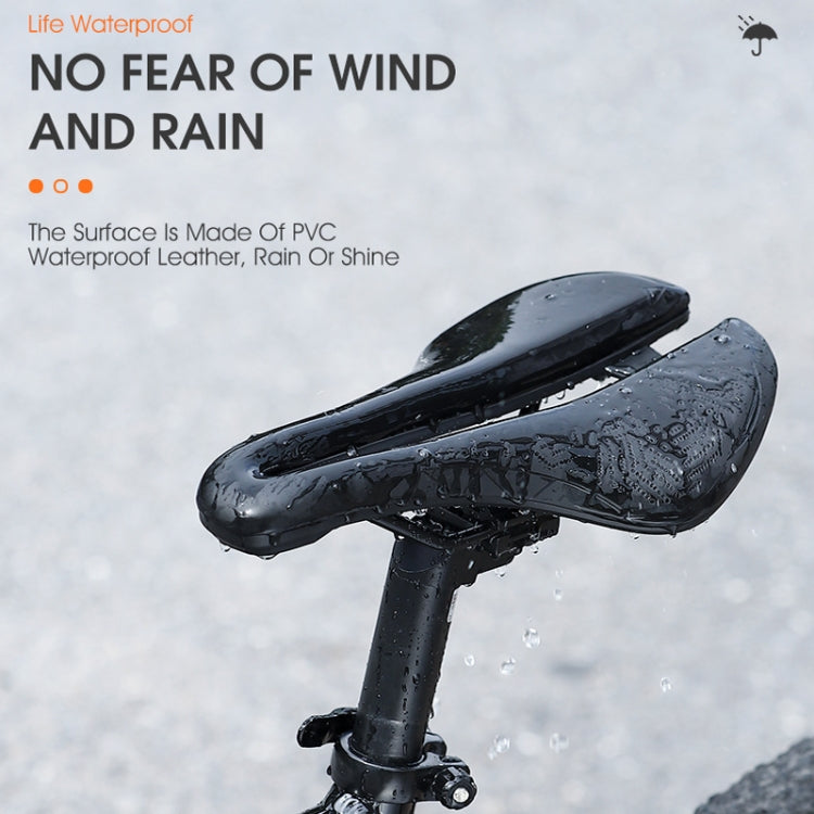 WEST BIKING Hollow Breathable Comfort Bicycle Saddle(Black Purple) - free shipping - PMc TechLife - Order now!