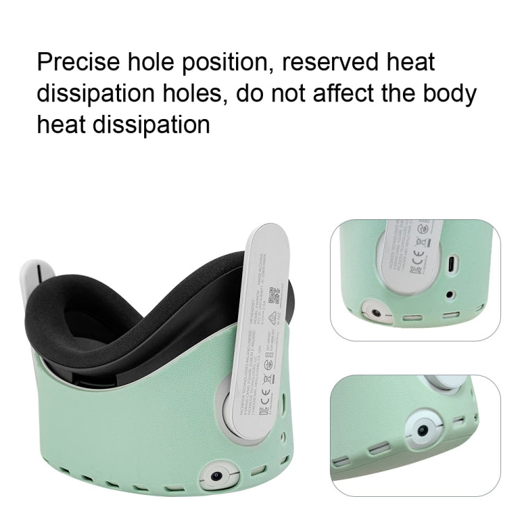 Silicone Non-Slip Protective Cover for Meta Quest 2 VR Glasses Accessories(Black) - VR Accessories by PMC TechLife | Online Shopping South Africa | PMC TechLife | Buy Now Pay Later Mobicred