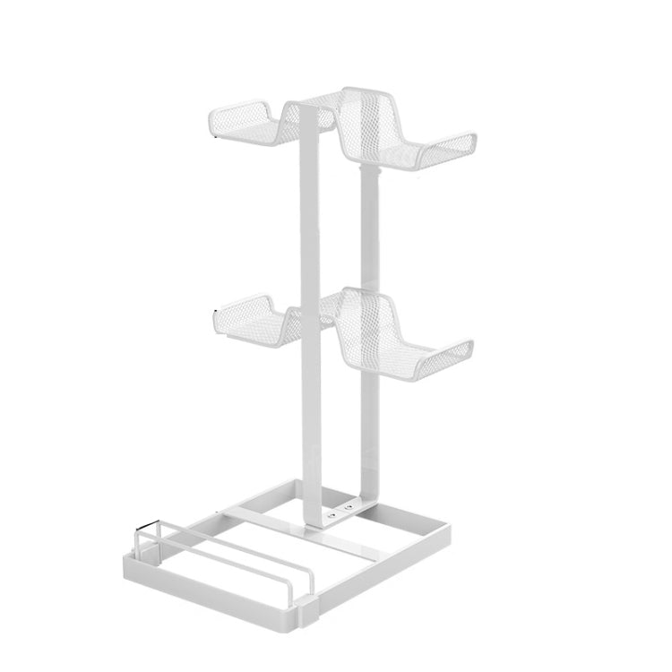 Desktop Headset Gamepad Game Console Storage Bracket(White) - Headset Stand by PMC TechLife | Online Shopping South Africa | PMC TechLife | Buy Now Pay Later Mobicred