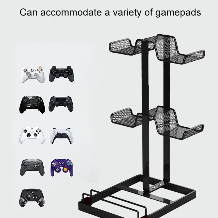 Desktop Headset Gamepad Game Console Storage Bracket(White) - Headset Stand by PMC TechLife | Online Shopping South Africa | PMC TechLife | Buy Now Pay Later Mobicred