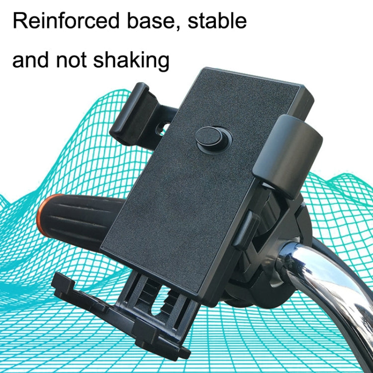 YY02 Bicycle Motorcycle Electric Vehicle Universal Mobile Phone Holder, Style: Rearview Mirror + Wrench + Screw - Holders by PMC TechLife | Online Shopping South Africa | PMC TechLife | Buy Now Pay Later Mobicred