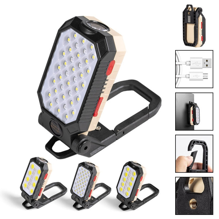E-SMARTER COB Work Light USB Emergency Flashlight Maintenance Lamp, Style: W599A 10 Hole - Camping Lighting by E-SMARTER | Online Shopping South Africa | PMc TechLife | Buy Now Pay Later Mobicred