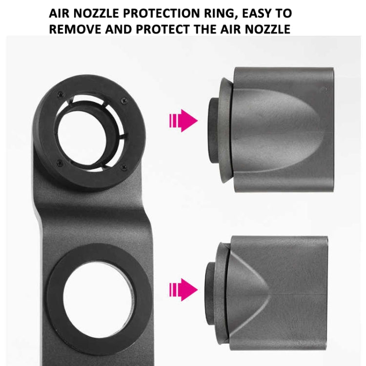 For Dyson Supersonic Hair Dryer Stand Holder With Cable Storage Function(Silver) - Hair Dryers & Accessories by PMC TechLife | Online Shopping South Africa | PMC TechLife