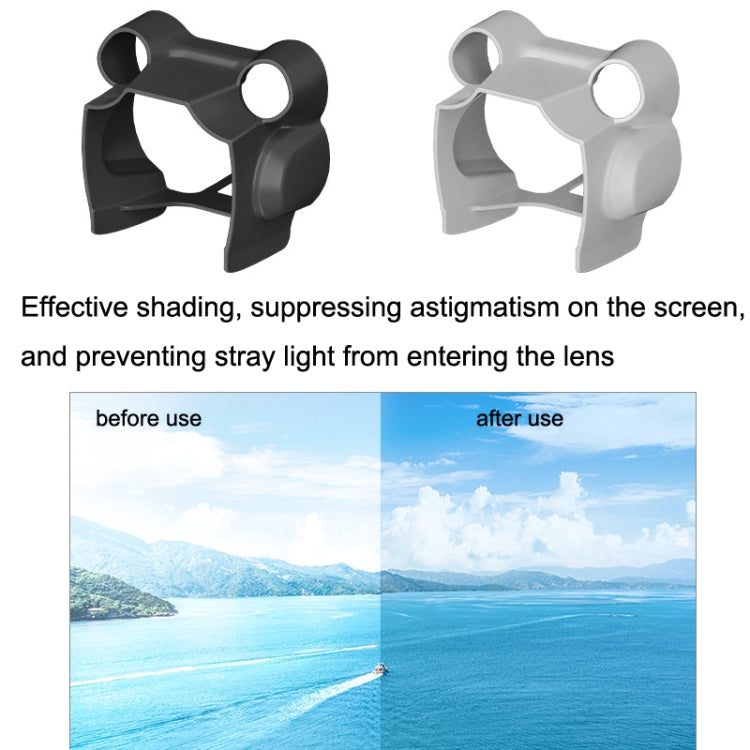 Sunnylife MM3-ZG406 Lens Hood Gimbal Protection Anti-Glare Sunshade Cover For DJI Mini3 Pro(Grey) - free shipping - PMC TechLife - Order now!